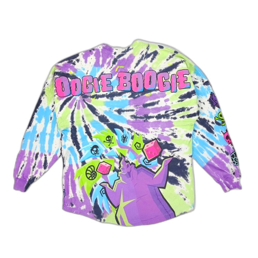 DISNEY Parks Oogie Boogie Tie Dye Spirit Jersey The Nightmare Before Christmas